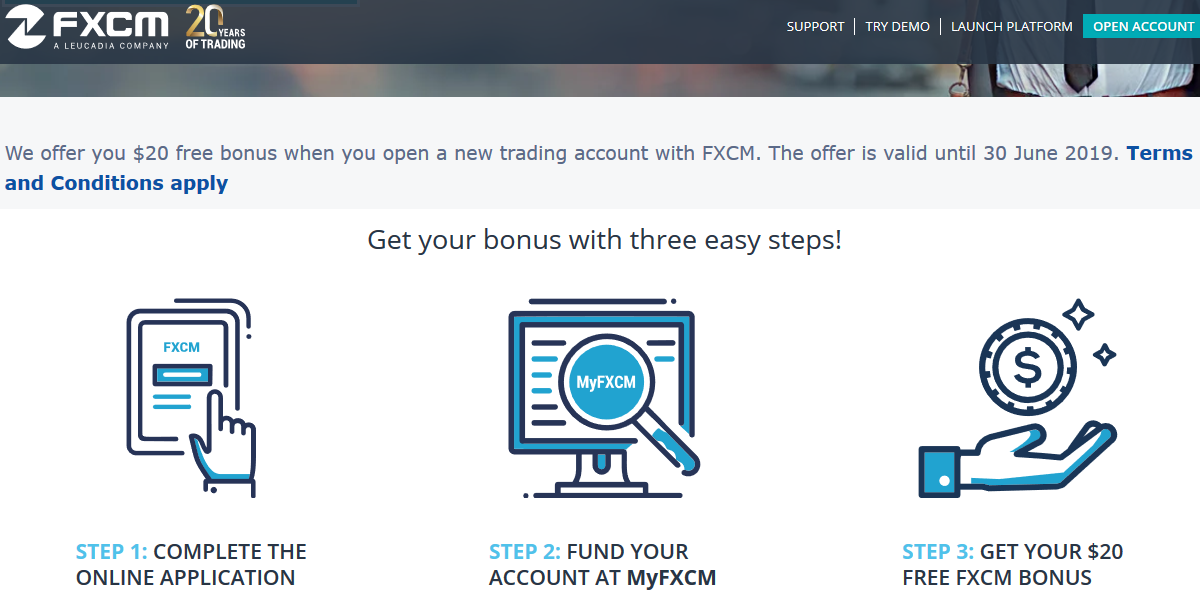 FXCM Bonus