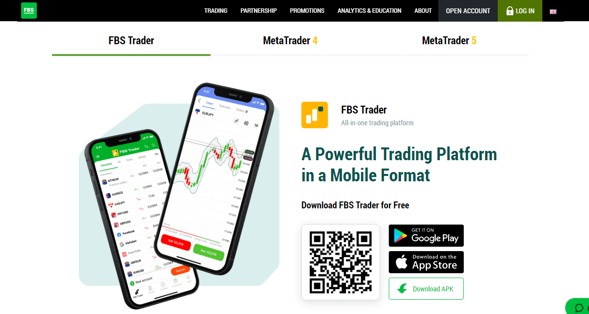 FBS Trading Platforms